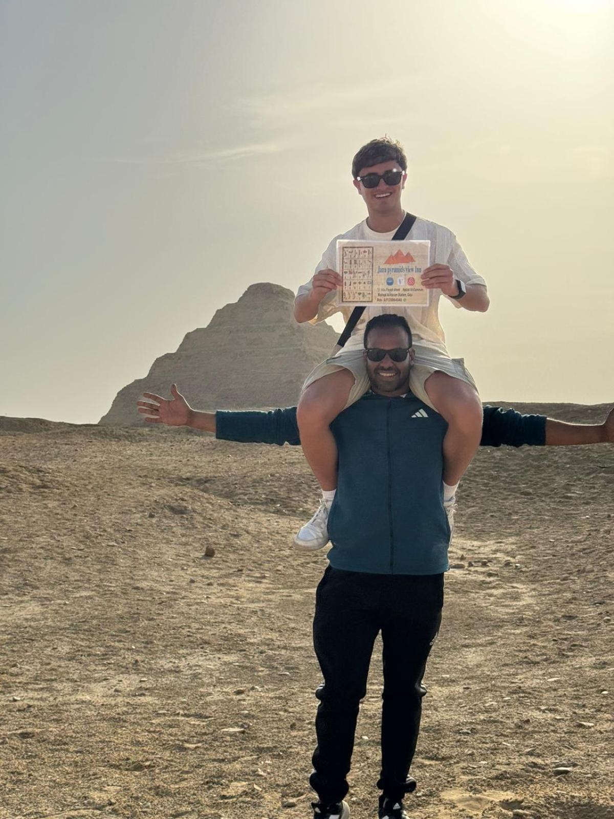 Bed and Breakfast Jana Pyramids View In 3 Kafrat al Jabal Экстерьер фото
